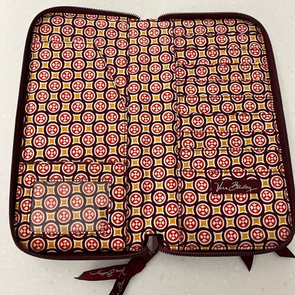 Vera Bradley wallet. Zip outer compartment and slide in compartment. - Picture 1 of 3